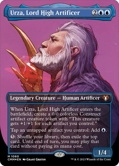 Urza Lord High Artificer Textured Foil|0|0|0.00