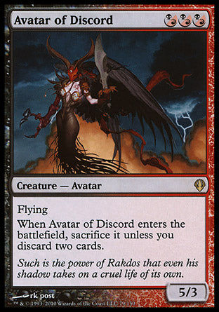 Avatar of Discord (Archenemy) Light Play
