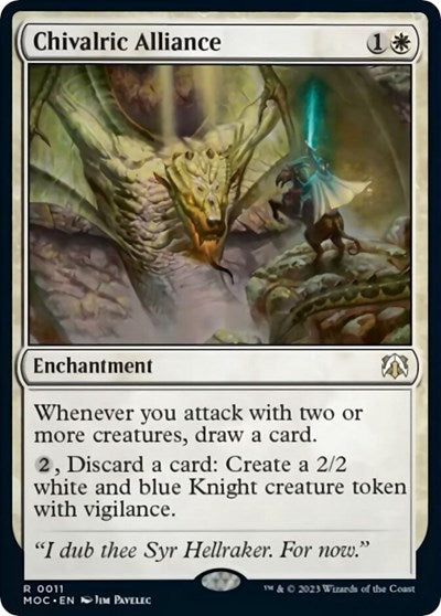 Chivalric Alliance (Commander: March of the Machine) Light Play