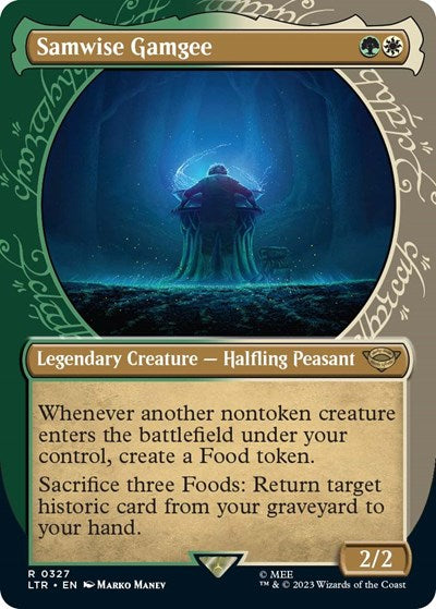 Samwise Gamgee (Showcase) (Universes Beyond: The Lord of the Rings: Tales of Middle-earth) Light Play