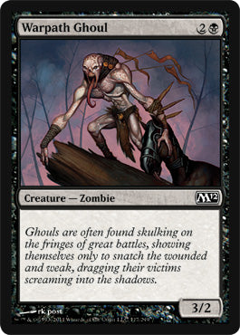 Warpath Ghoul (Magic 2012 Core Set) Light Play Foil