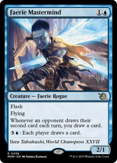 Faerie Mastermind (Promo Pack: March of the Machine) Light Play