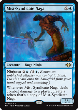 Mist-Syndicate Naga (Modern Horizons) Medium Play