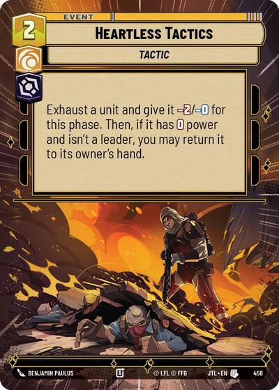 Heartless Tactics (Hyperspace) (Jump to Lightspeed) Near Mint