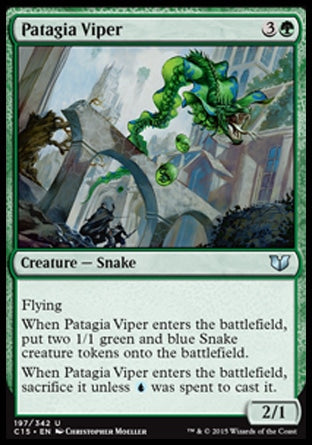 Patagia Viper (Commander 2015) Light Play