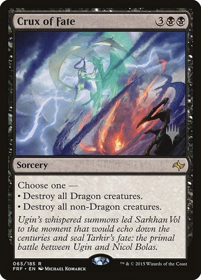 Crux of Fate (Promo Pack: Ikoria) Light Play Foil