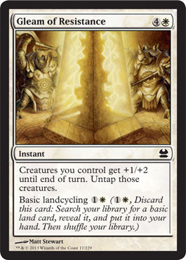 Gleam of Resistance (Modern Masters) Light Play