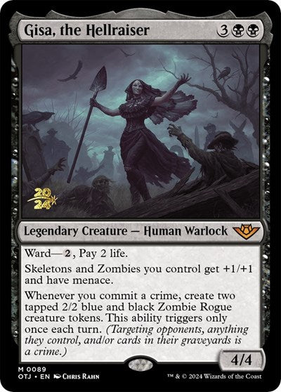 Gisa, the Hellraiser (Promos: Prerelease Cards) Near Mint Foil