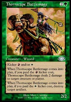 Thornscape Battlemage (Planeshift) Near Mint Foil