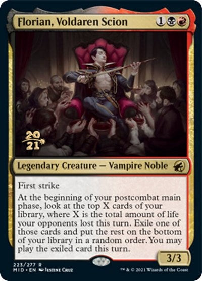 Florian, Voldaren Scion (Promos: Prerelease Cards) Near Mint Foil
