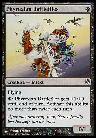 Phyrexian Battleflies (Duel Decks: Phyrexia vs The Coalition) Medium Play