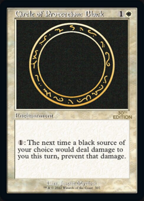 Circle of Protection Black Retro Frame|0|0|0.00