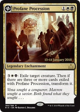 Profane Procession (Promos: Prerelease Cards) Near Mint Foil