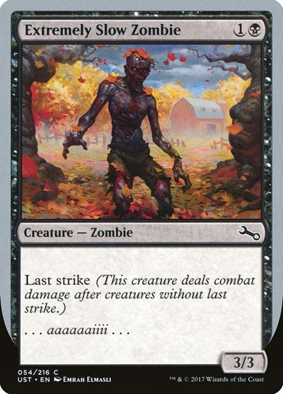 Extremely Slow Zombie (B) (Unstable) Near Mint Foil