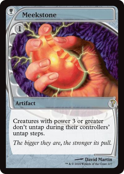 Meekstone (Future Sight) (Mystery Booster 2) Light Play Foil