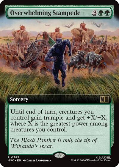 Overwhelming Stampede Extended Art|0|0|0.00