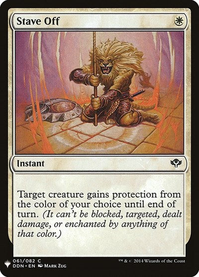 Stave Off (Mystery Booster) Near Mint