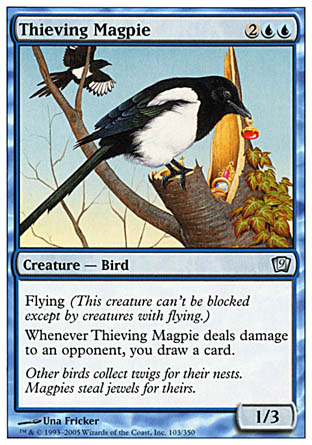 Thieving Magpie (9th Edition) Medium Play