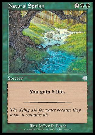 Natural Spring (Starter 1999) Medium Play