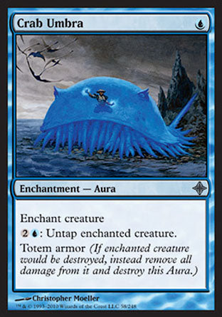 Crab Umbra (Rise of the Eldrazi) Damaged / Poor Foil