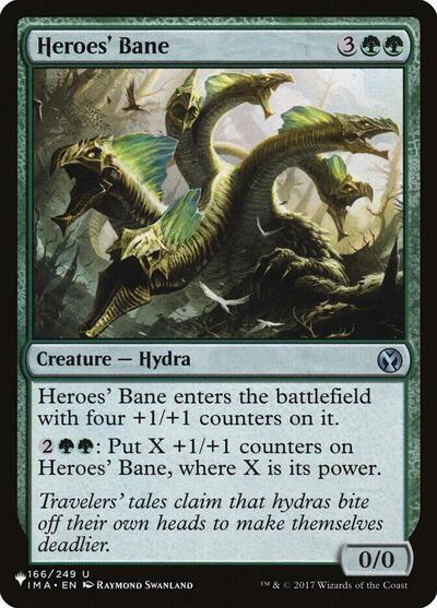 Heroes' Bane (The List) Light Play