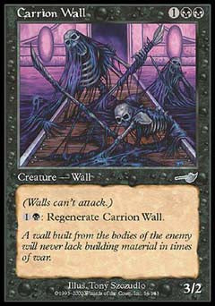 Carrion Wall (Nemesis) Medium Play