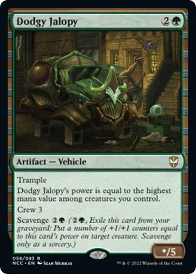 Dodgy Jalopy (Commander: Streets of New Capenna) Light Play