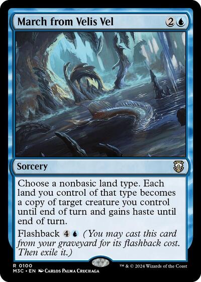 March from Velis Vel (Commander: Modern Horizons 3) Light Play