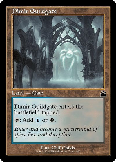 Dimir Guildgate Retro Frame|0|0|0.00
