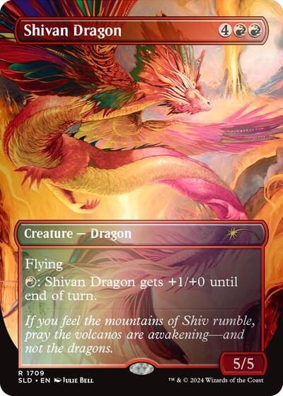 Shivan Dragon Rainbow Foil|0|0|0.00