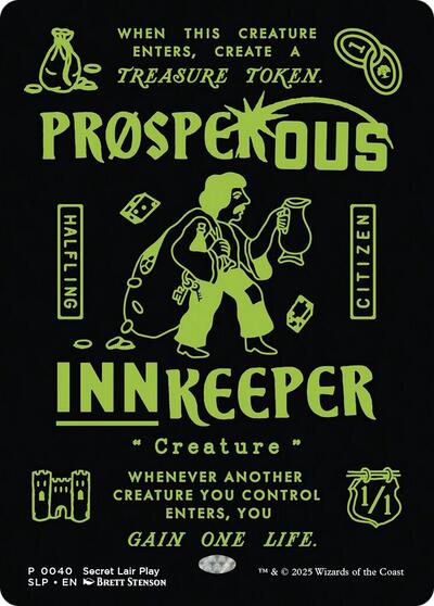 Prosperous Innkeeper (Secret Lair Showdown) Light Play