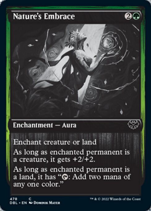 Nature's Embrace (Innistrad: Double Feature) Light Play