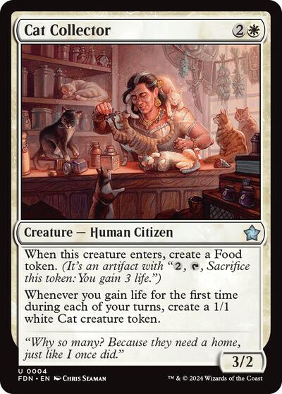 Cat Collector (Foundations) Light Play