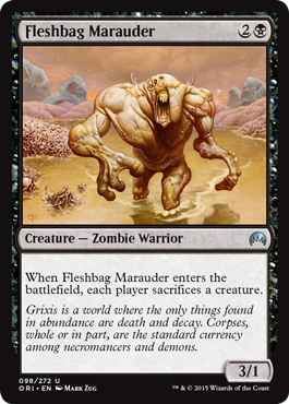 Fleshbag Marauder (Magic Origins) Heavy Play Foil