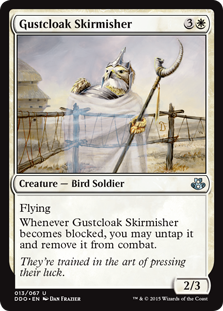 Gustcloak Skirmisher (Duel Decks: Kiora vs Elspeth) Near Mint
