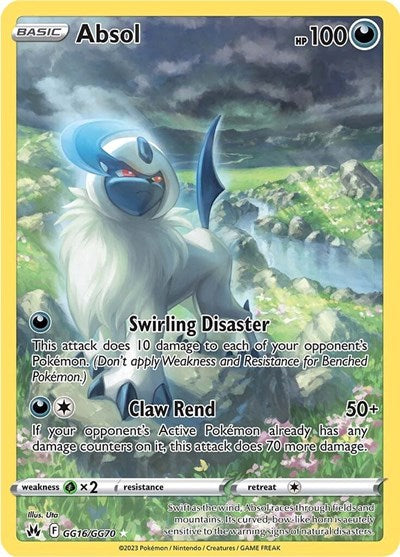 Absol (Crown Zenith: Galarian Gallery) Near Mint Holofoil