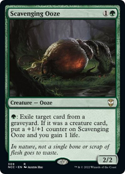 Scavenging Ooze (Commander: Streets of New Capenna) Light Play