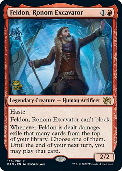 Feldon, Ronom Excavator (Promos: Prerelease Cards) Light Play Foil