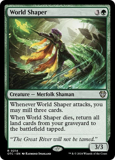 World Shaper (Commander: Outlaws of Thunder Junction) Light Play