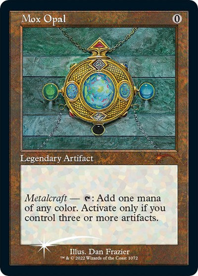 Mox Opal (Retro Frame) (Foil Etched) (Secret Lair) Light Play Foil