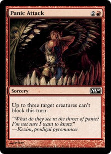 Panic Attack (Magic 2010 Core Set) Medium Play