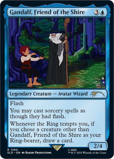 Gandalf, Friend of the Shire (Secret Lair) Near Mint Foil