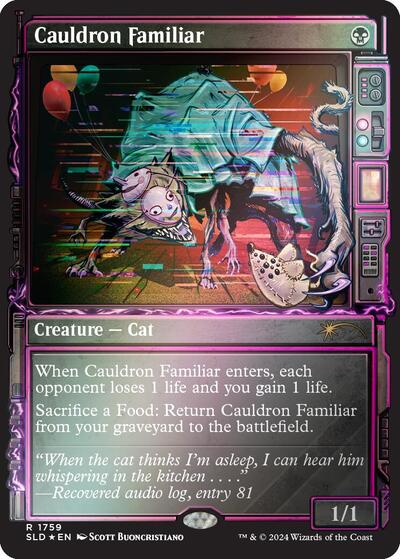 Cauldron Familiar (Rainbow Foil) (Secret Lair) Near Mint Foil