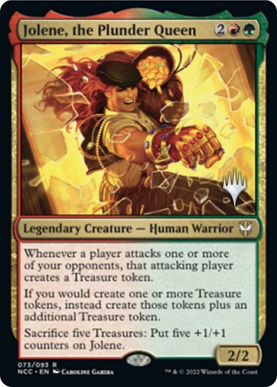 Jolene, the Plunder Queen (Promo Pack: Streets of New Capenna) Near Mint Foil