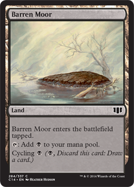Barren Moor (Commander 2014 Edition) Light Play