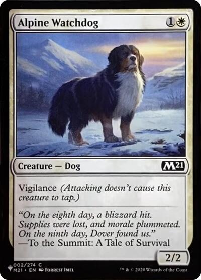 Alpine Watchdog (The List) Near Mint