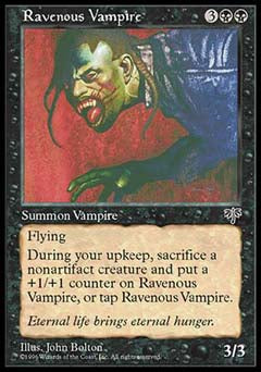 Ravenous Vampire (Mirage) Light Play