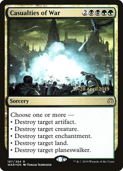 Casualties of War (Promos: Prerelease Cards) Light Play Foil
