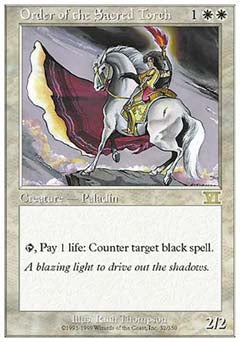 Order of the Sacred Torch (Classic 6th Edition) Heavy Play