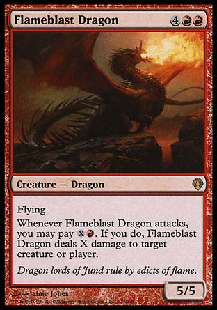 Flameblast Dragon (Archenemy) Medium Play